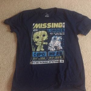Funko POP Missing Droids Star Wars t-shirt